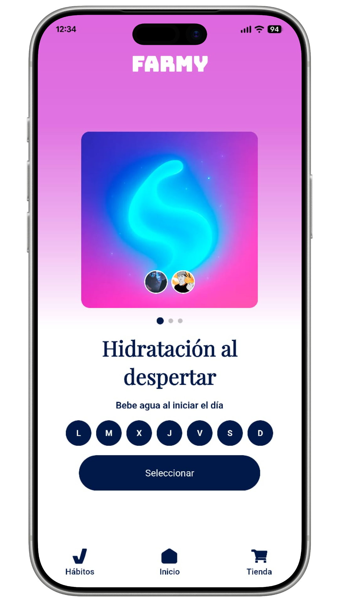 Farmy: hábito compartido